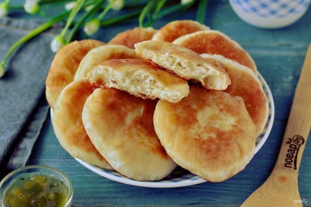 Дрожжавыя пышкі на скаварадзе