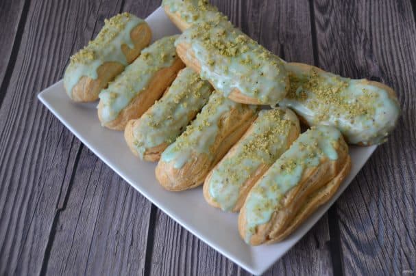 Фісташкавыя эклэры