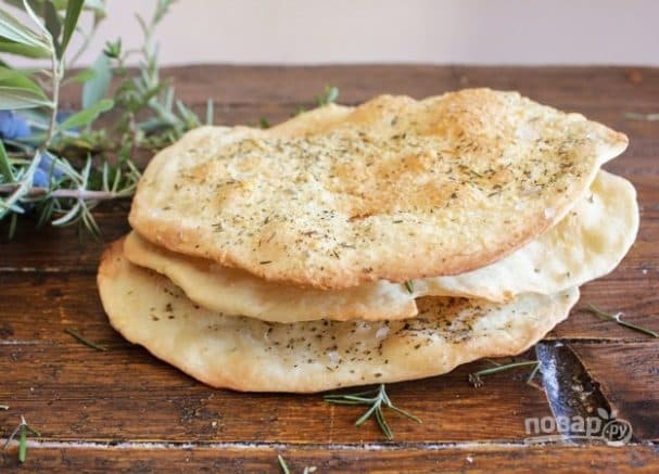 Yeast-free focaccia