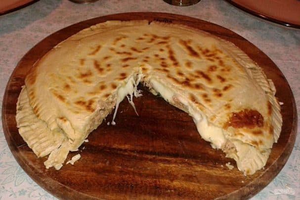 Focaccia in a pan
