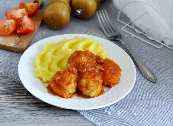 Cod meatballs