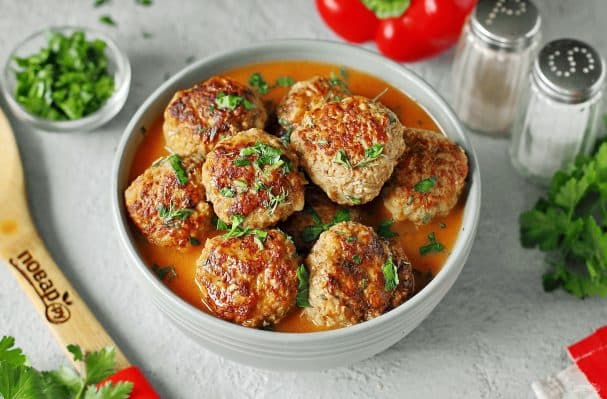 Meatballs with zucchini