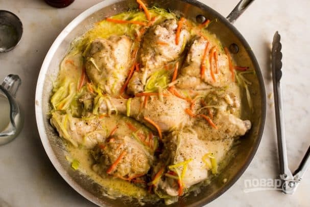Фрыкасе з курыцы