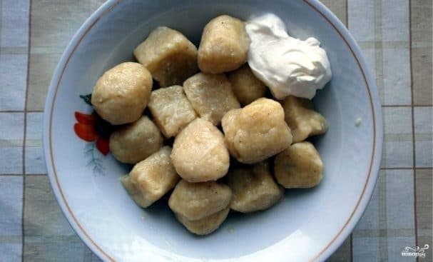 Галушкі без яек