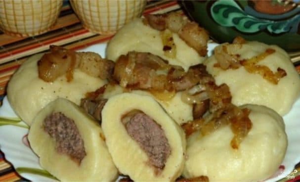 Галушкі з фаршам