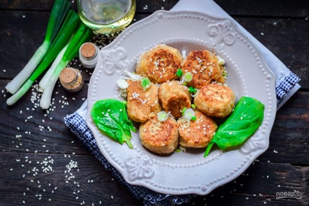 Pea meatballs