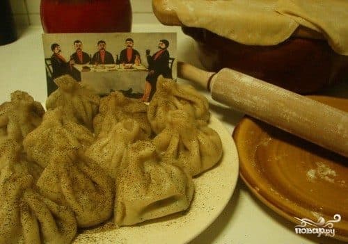 Georgian khinkali