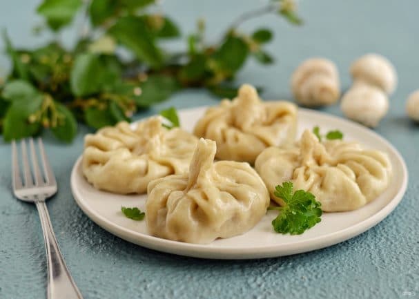 Mushroom khinkali