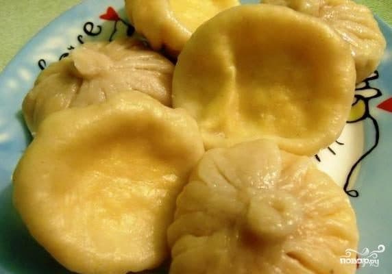 Cheese dumplings (Khinkali)