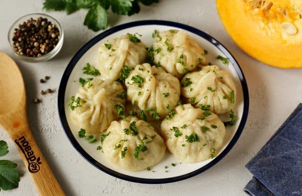 Pumpkin dumplings