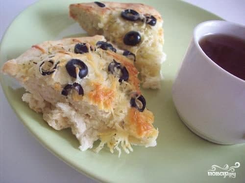 Italian bread focaccia