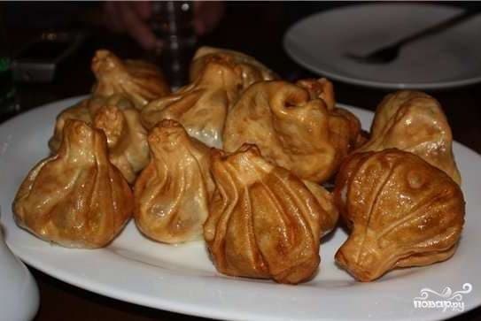 Fried hinkali