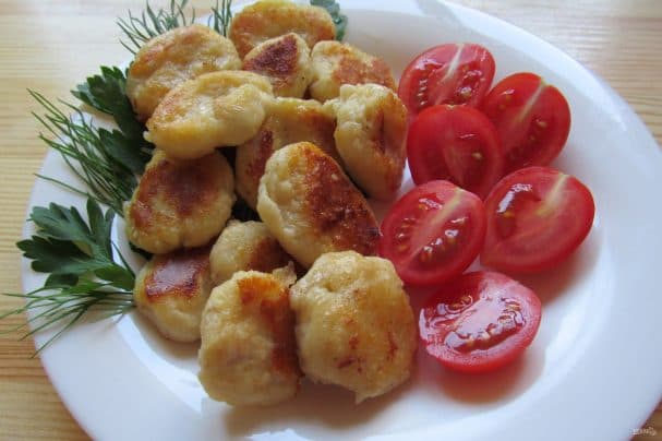 Картопляні ньоккі з куркою та сиром