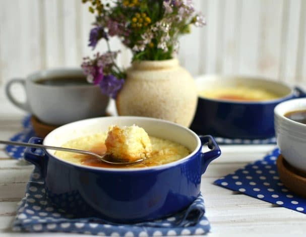 Coconut Cottage Cheese Pancakes in the Microwave