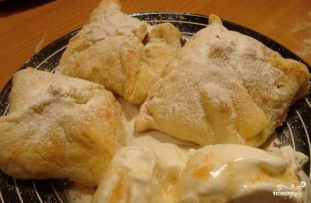 Канвертыкі з яблыкамі
