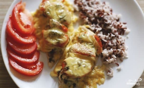 Chicken fillet à la française
