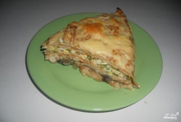 Курник із млинців
