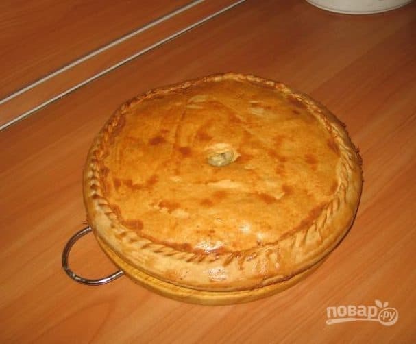 Курник із куркою та картоплею