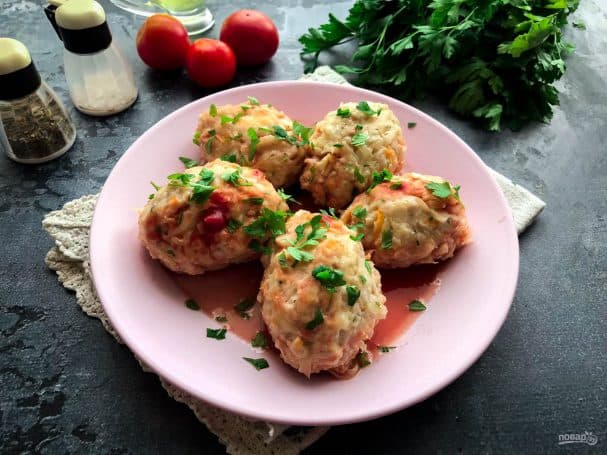 Lazy cabbage rolls with sauerkraut