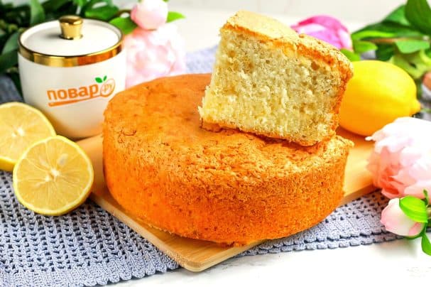 Лимонний бісквіт