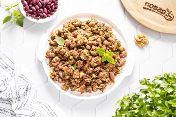 Лобія з чырвонай фасолі (класічны рэцэпт)