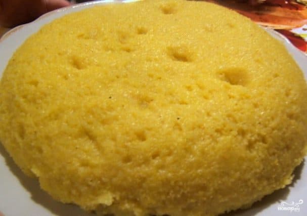 Мамалыга з кукурузнай мукі