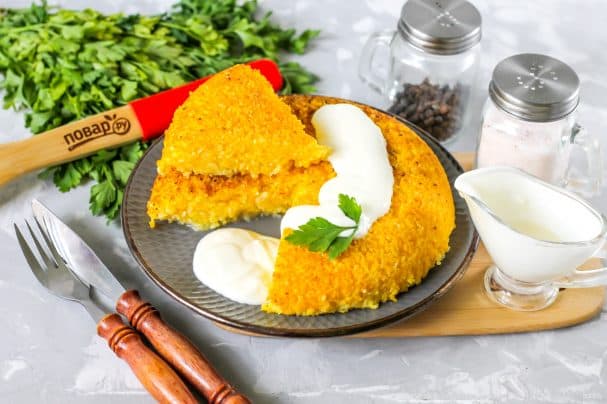 Мамалыга з кукурузнай мукі
