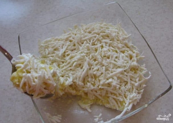 Мамалыга з брынзай