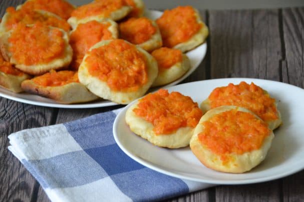 Морквяныя шаньгі