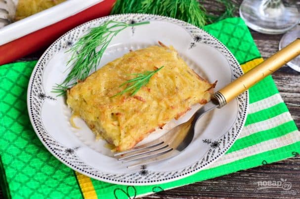Meat in a potato coat
