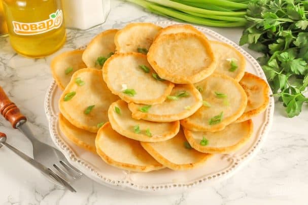 Аладкі з акунёвай ікры