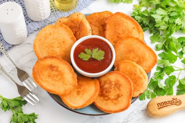 Аладкі з ікры трэскі