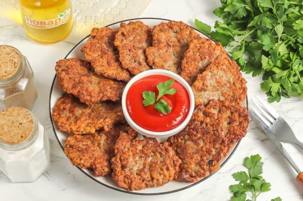 Аладкі з курыных сэрцаў