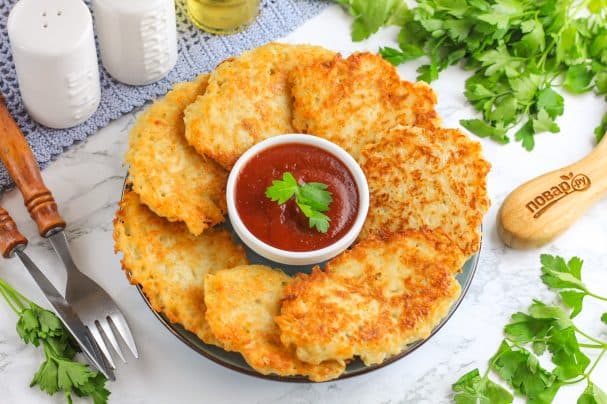 Аладкі з вермішэлі з сыром