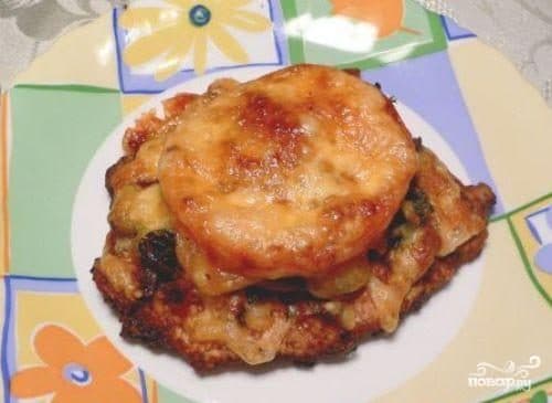 Cutlets in the oven