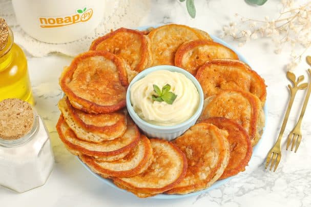 Аўсяныя аладкі на ёгурце