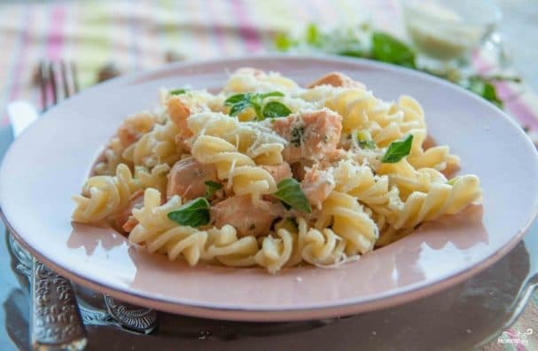 Pasta with Trout