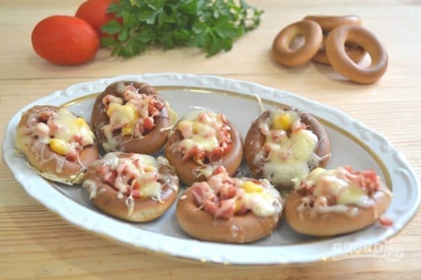 Піца ў бубликах