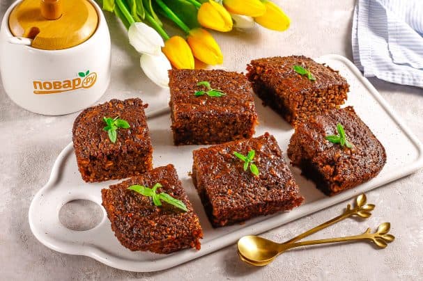 ПП-браўні з кабачкоў