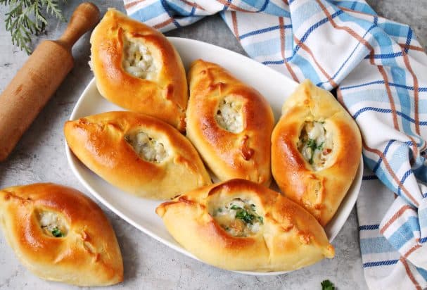 Расстегаї з палтусом
