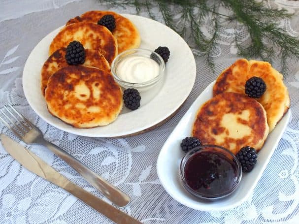 Saxon cottage cheese pancakes