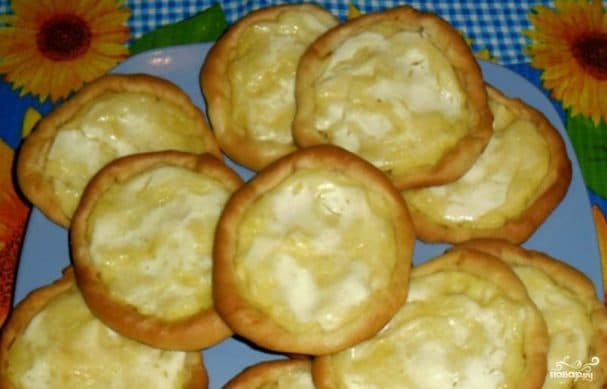 Шаньгі без дрожджоў