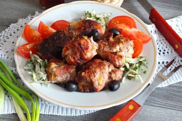 Italian-style shashlik