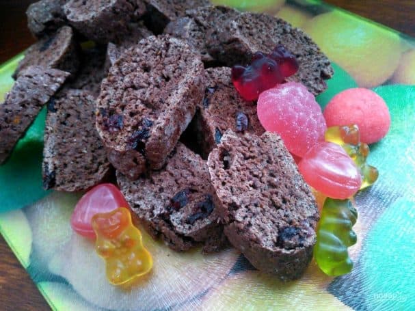Chocolate biscotti