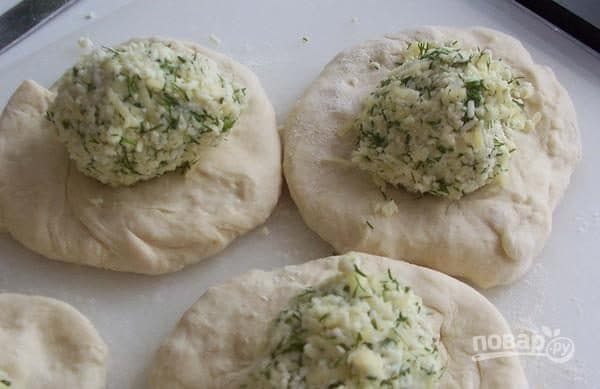 Dough for khachapuri