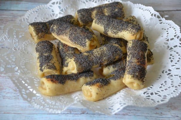 Трубочки з повидлом