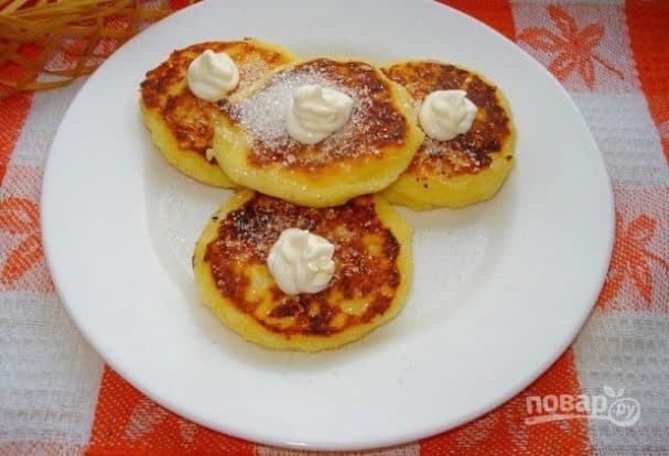 Cottage cheese pancakes