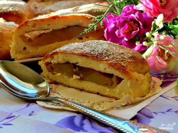 Сирники з яблуками