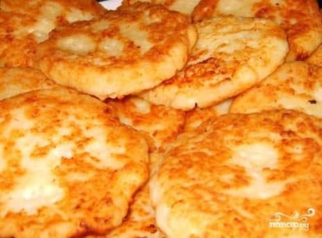 Traditional cheese pancakes