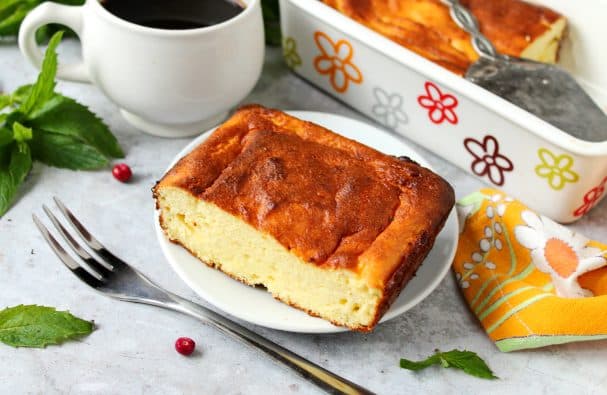 Cottage Cheese and Corn Casserole